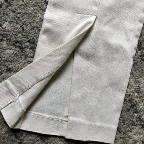 DREW | Cream Slit Front Dress Pants | Size 0 - Picture 9 of 9